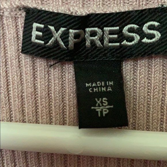 Express pale pink choker top. Excellent Condition! - Picture 3 of 6